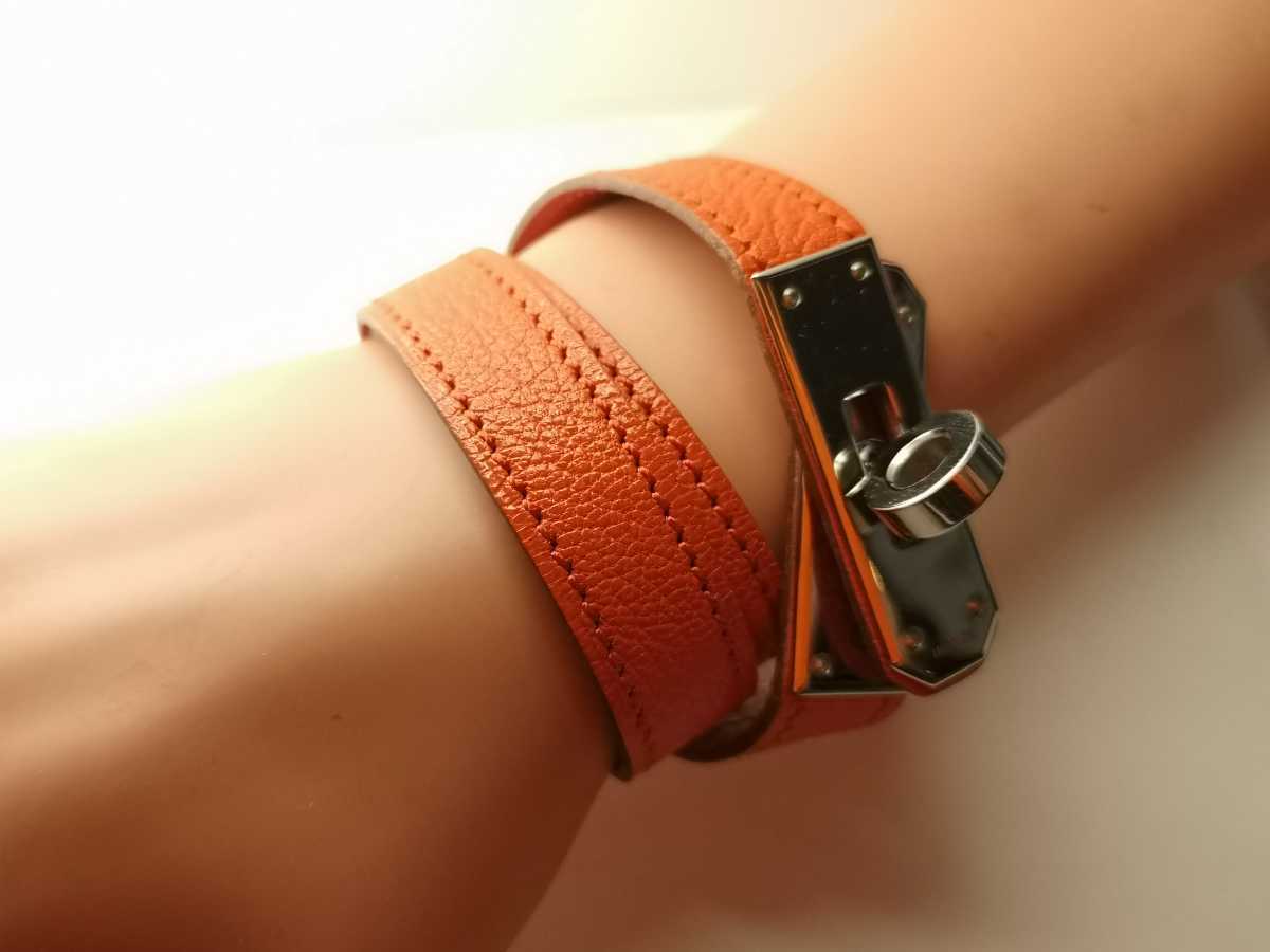HERMES エルメス ブレスレット オレンジ ネックレス | contifarma.pe