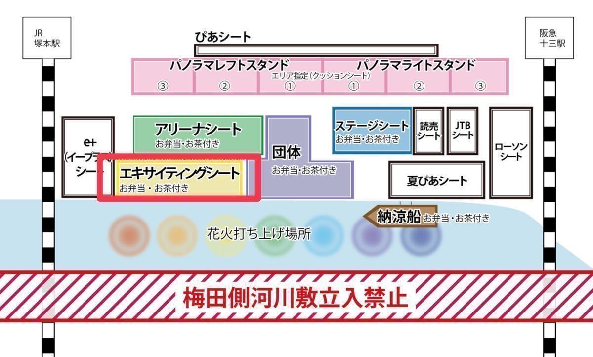 第３４回 なにわ淀川花火大会 会場 淀川河川敷(大阪府) 公演日時 2022