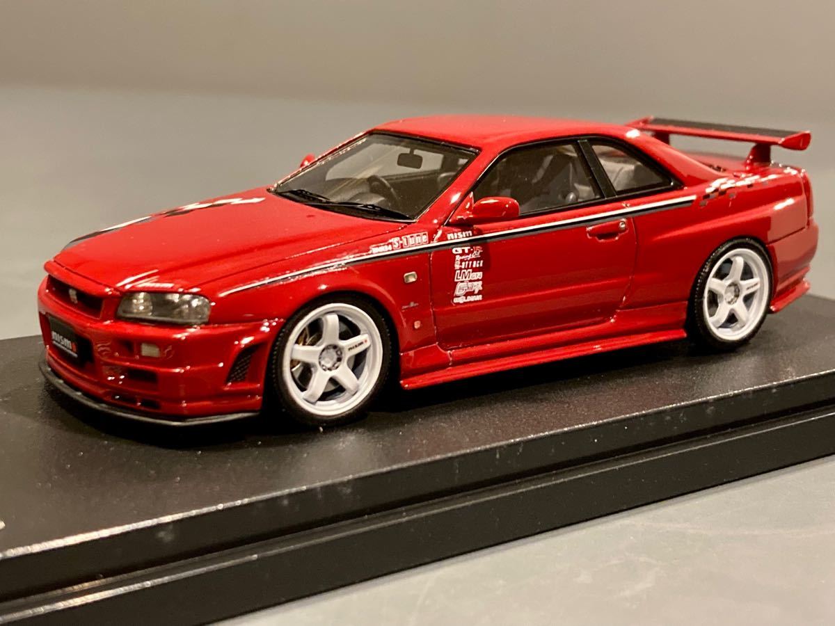 【値引き可能】HPI SKYLINE GT-R R34 NISMO S-tune  1/43 イグニッションモデル