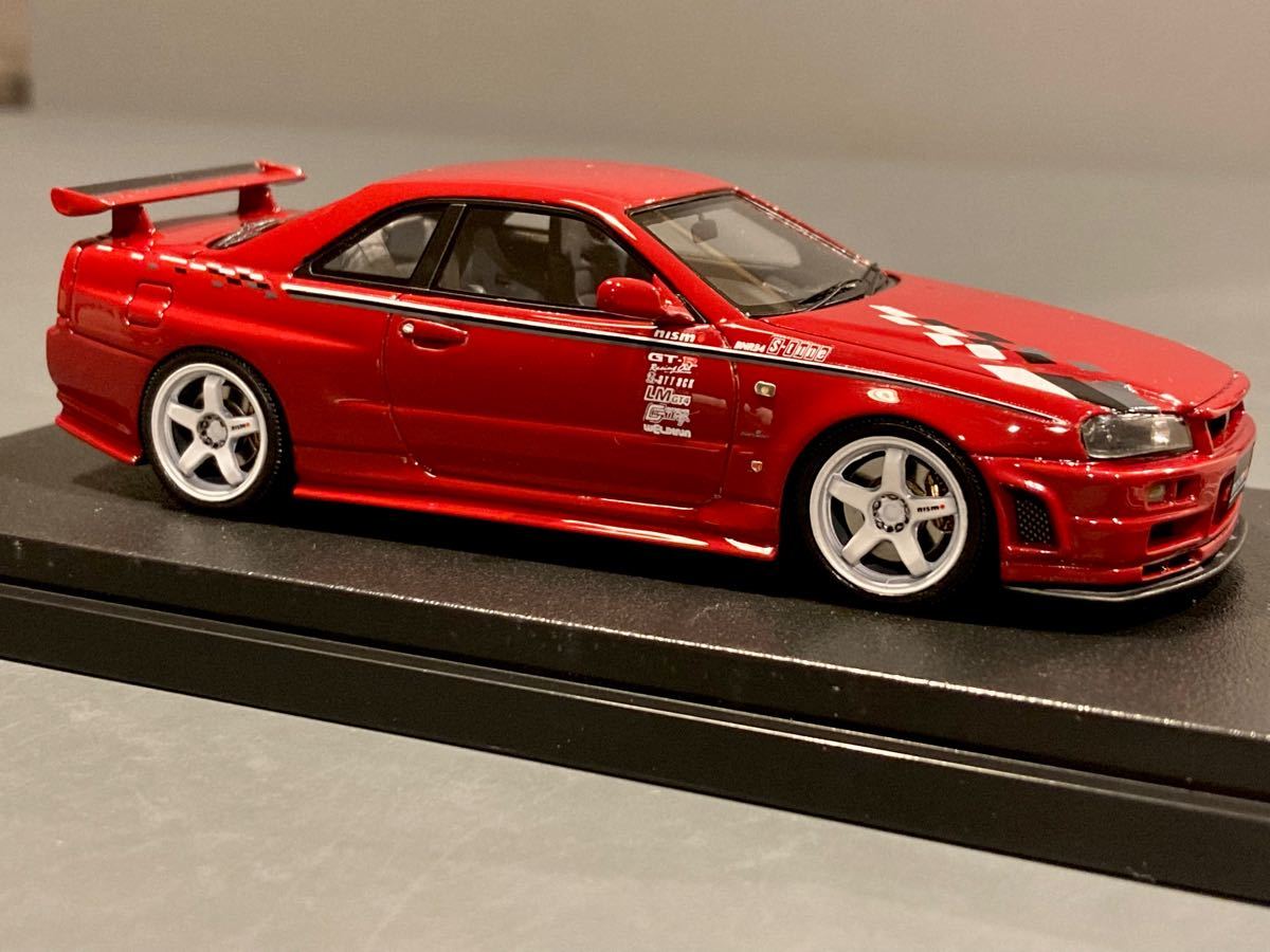 【値引き可能】HPI SKYLINE GT-R R34 NISMO S-tune  1/43 イグニッションモデル