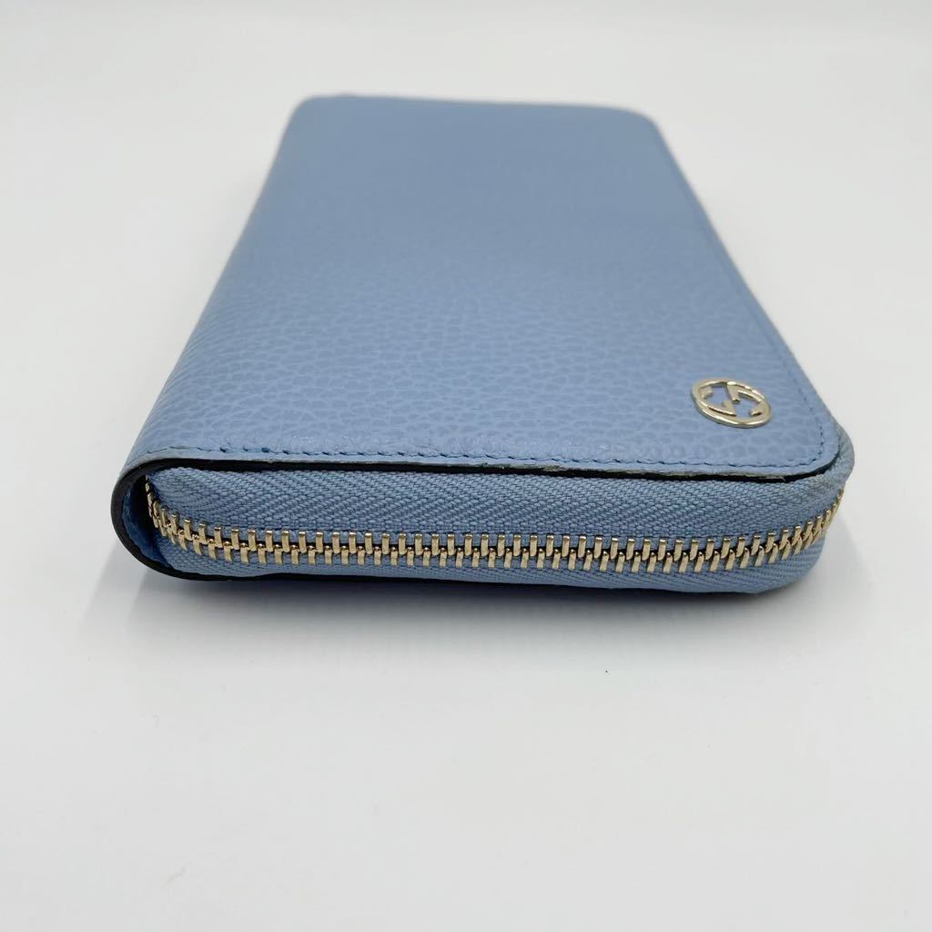 1円〜【美品】GUCCI グッチ 長財布 ラウンドジップ ラウンドファスナー