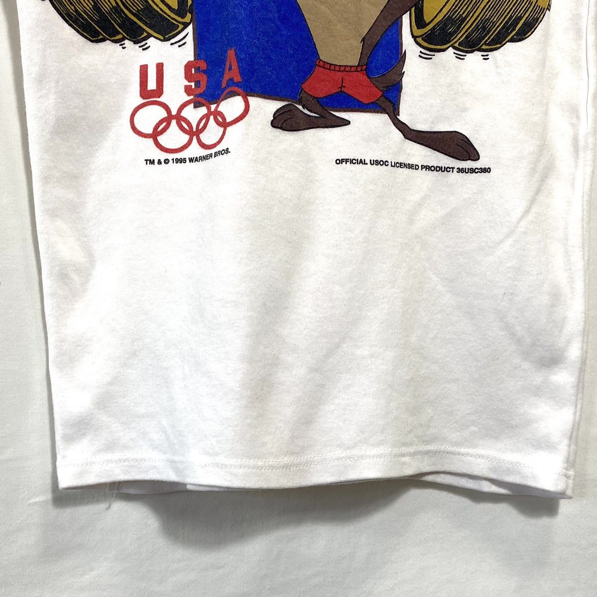 □ 子供用 90s 90年代 LOONEY TUNES Tシャツ USA製 イラスト 