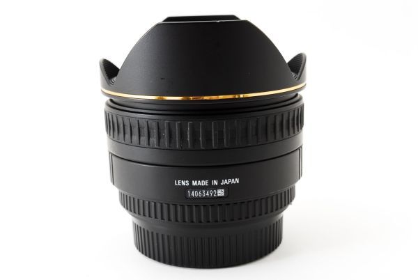 ★極上完動品★ SIGMA シグマ 15mm F2.8 D EX DG FISHEYE Nikon ニコン Fマウント 単焦点 超広角 レンズ / フィッシュアイ #005101_画像9