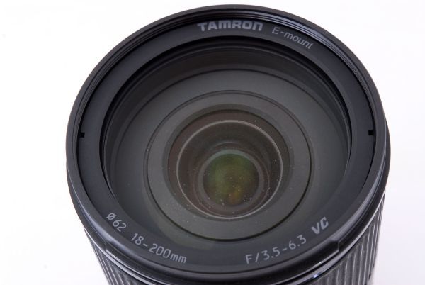 フード付き完動品 TAMRON タムロン 18-200mm F3.5-6.3 Di III VC B011 ファッション通販店 タムロン 18-200mm F3.5-6.3 ソニーEマウント ズームレンズ レンズ(ズーム)