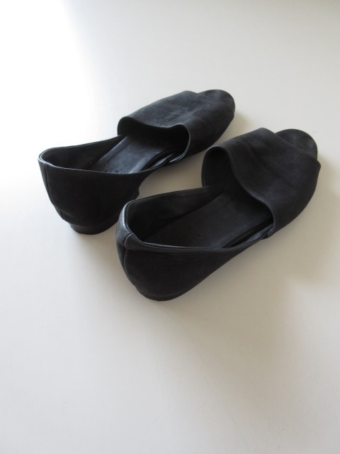 2020SS evam eva / エヴァムエヴァ leather sandal BLACK 34/22.5 * レディース レザー サンダル シューズ_画像3