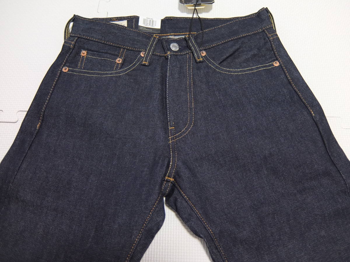 未使用品 米国製 LEVI'S 00505-1869 デニムパンツ 紺 W28 赤耳