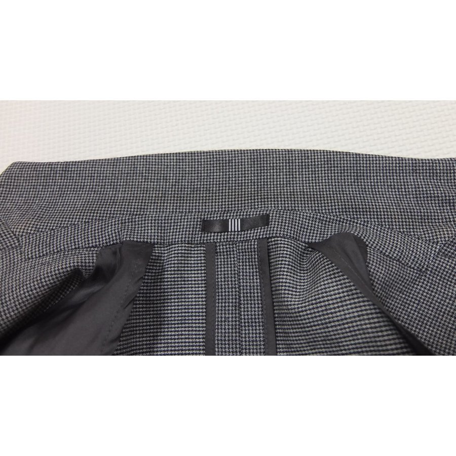 SUIT SELECT スーツセレクト 千鳥格子 テーラードジャケット グレー Y5 ブレザー_画像6