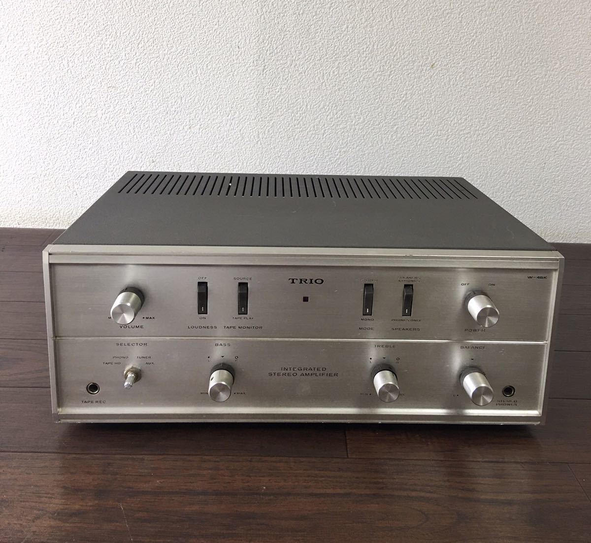 TRIO トリオ W-46K アンプ 現状渡し www.distribella.com