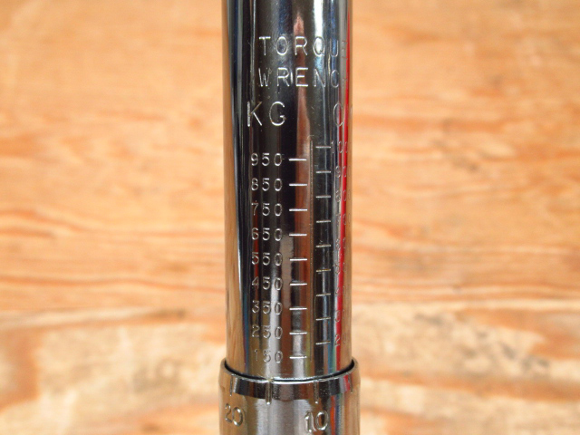 旧ロゴ Snap-on スナップオン トルクレンチ QJMR210D 3/8 工具 管理