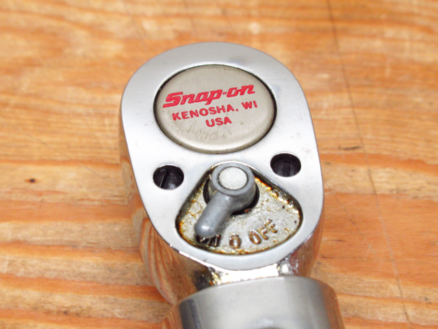 旧ロゴ Snap-on スナップオン トルクレンチ QJMR210D 3/8 工具 管理