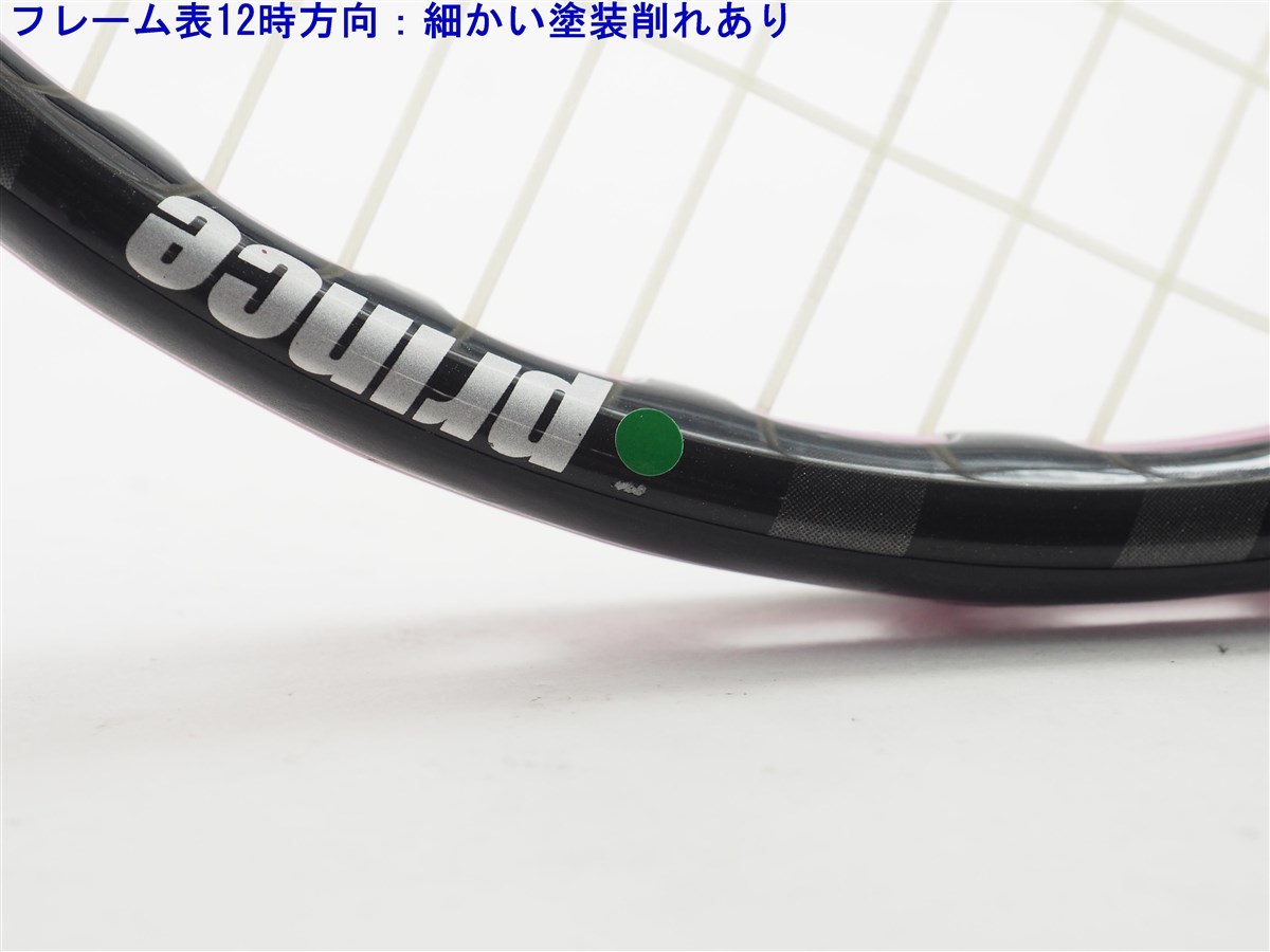 中古 テニスラケット プリンス イーエックスオースリー ブラック 100 2010年モデル (G2)PRINCE EXO3 BLACK 100 2010_画像9