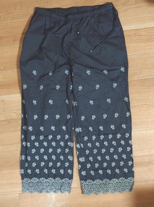 45R ハケ目カットワークのペチパンツ|PayPayフリマ