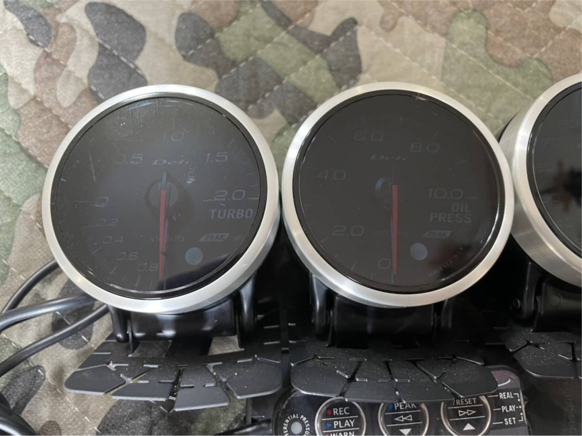 Defi ADVANCE BF 60mm 水温 油温 油圧 ブースト 4連メーター センサー