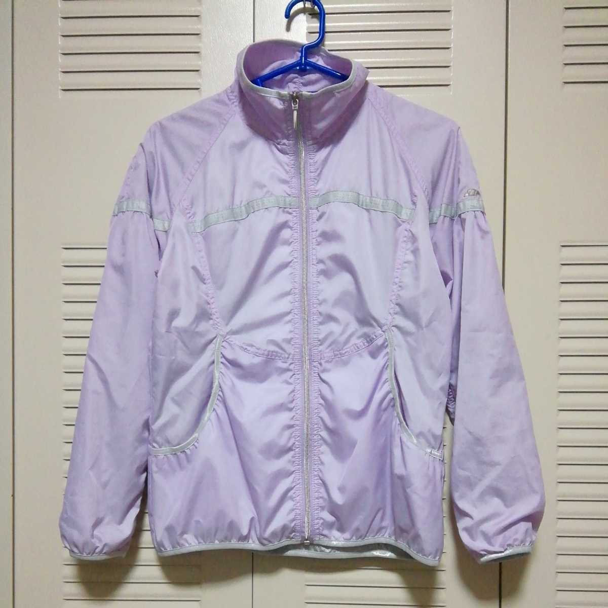 お1人様1点限り Ellesse エレッセ ジャンパー ブルゾン Lサイズ ラベンダー色 薄紫 裏地 お1人様1点限り Ellesse エレッセ ジャンパー ブルゾン Lサイズ ラベンダー色 薄紫 裏地