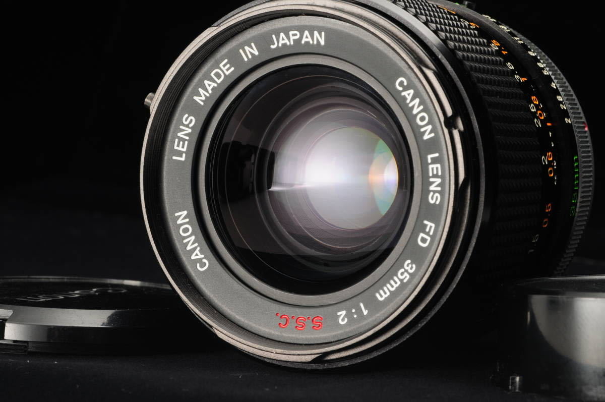 織り柄チェック Canon MFレンズ FD 35mm F2 S.S.C. - 通販