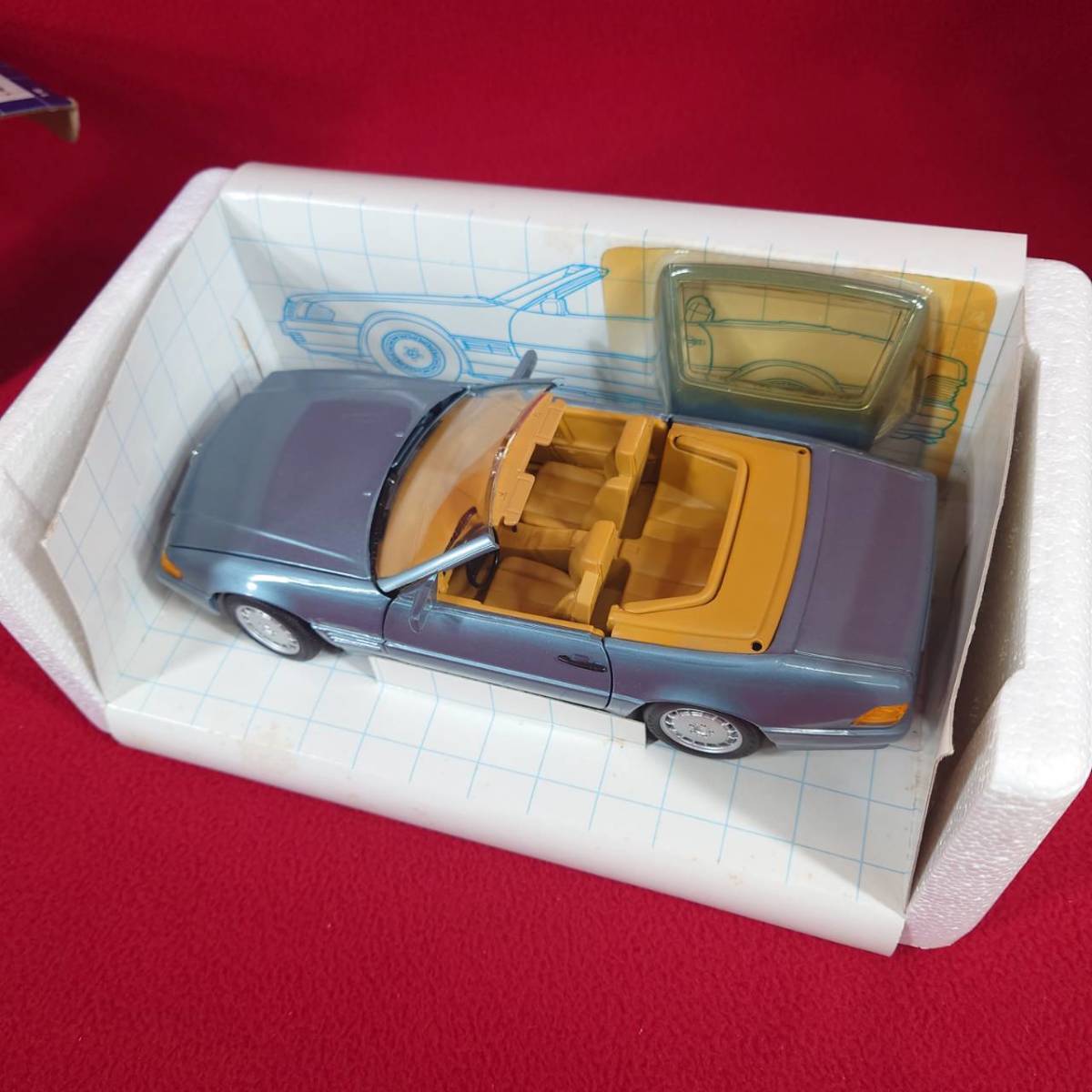  out of print Revell Revell Mercedes Benz 500SL 1990 hardtop attaching model die-cast 1/18 outer box model minicar collection inspection ) Solido 