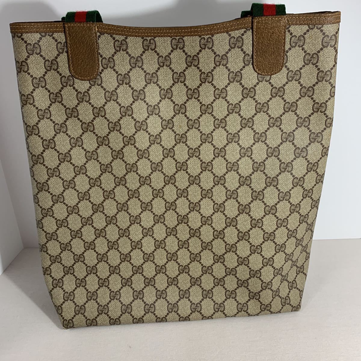 極美品 オールドグッチ GUCCI トートバッグ ヴィンテージ ハンドバッグ