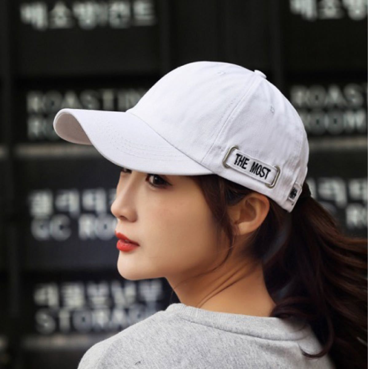 新作 黒 帽子 キャップ 韓国 ロゴ スポーツ レディース メンズ 通販