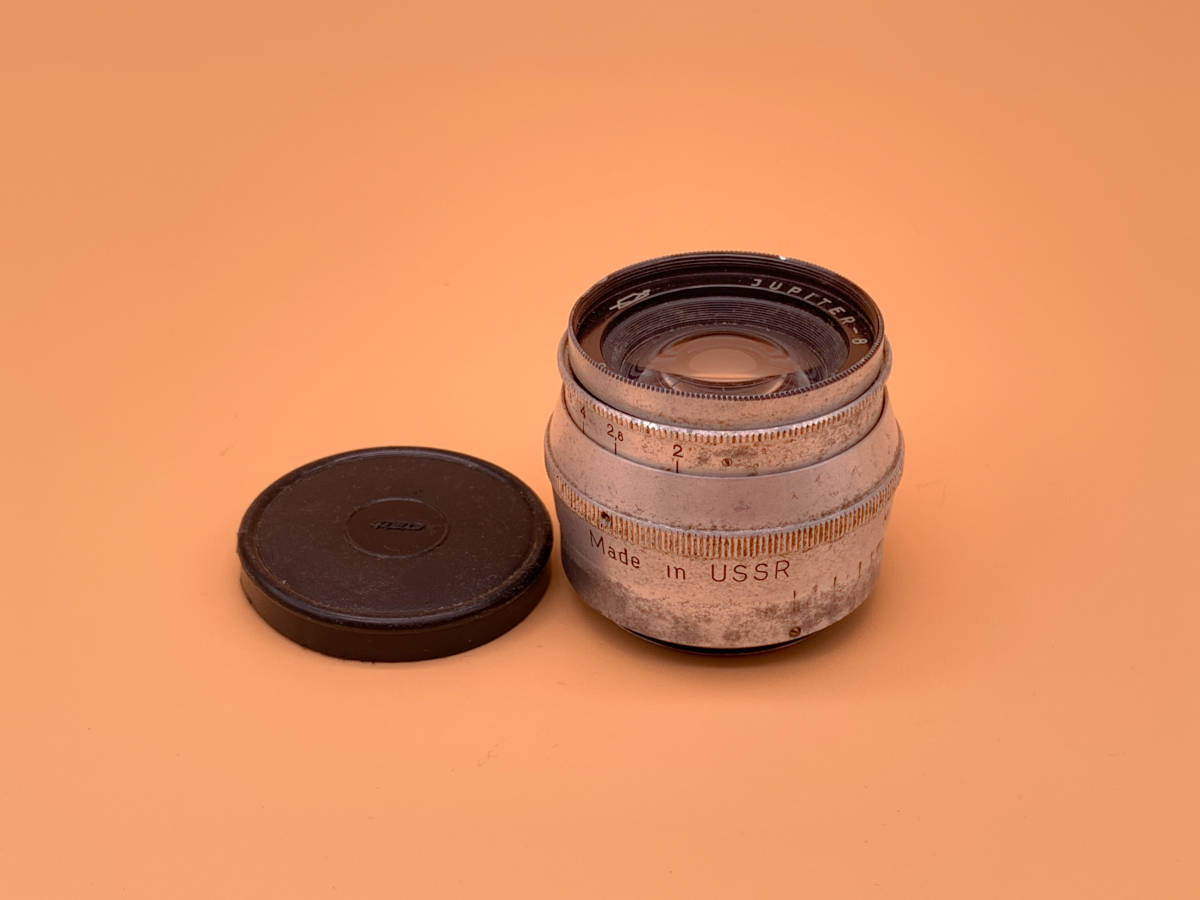 珍品 ジュピター8 Jupiter 50mm Leica L/M39 SONNAR #2162B-