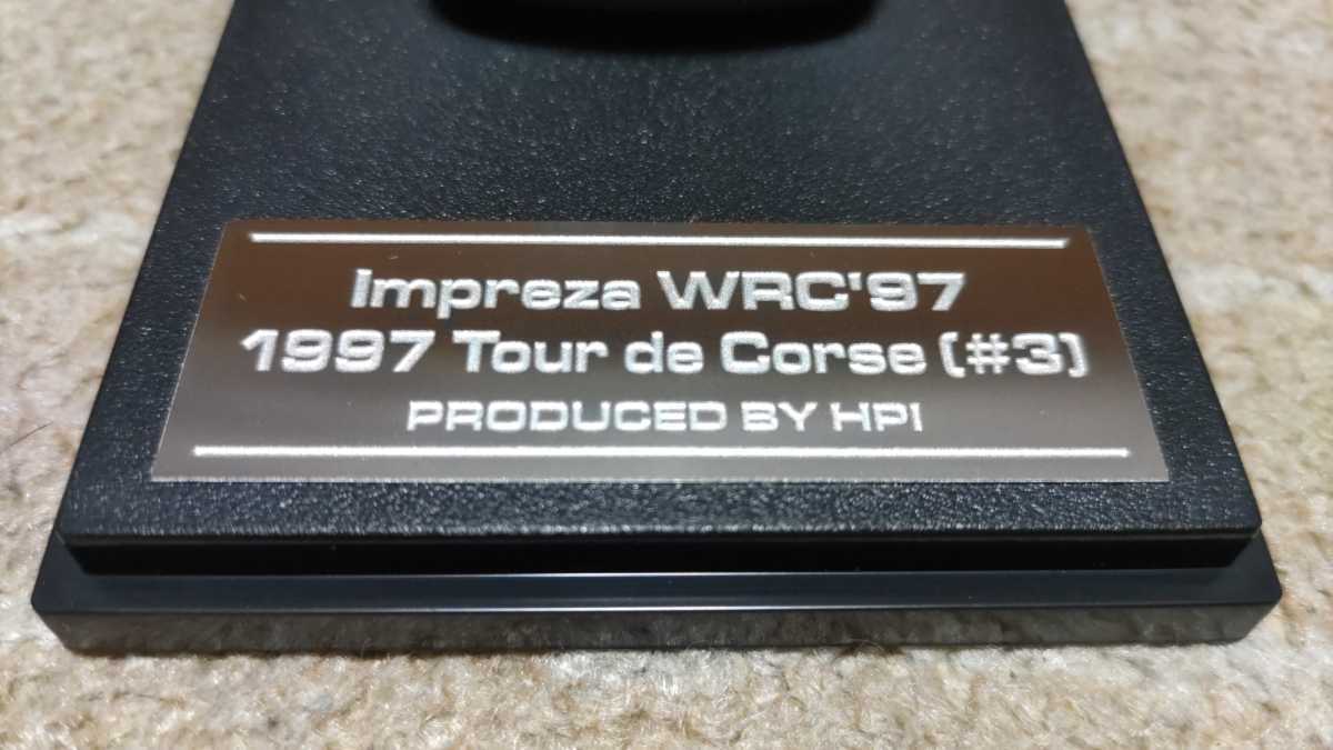 1/43 スバル インプレッサ WRC SUBARU IMPREZA 1997 ツール ド コルス コリン マクレー(hpi・racing