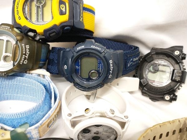 ジャンク 1スタ まとめ売り 43本 CASIO G-SHOCK baby-g 腕時計 クォーツ 電波 ソーラー チタン