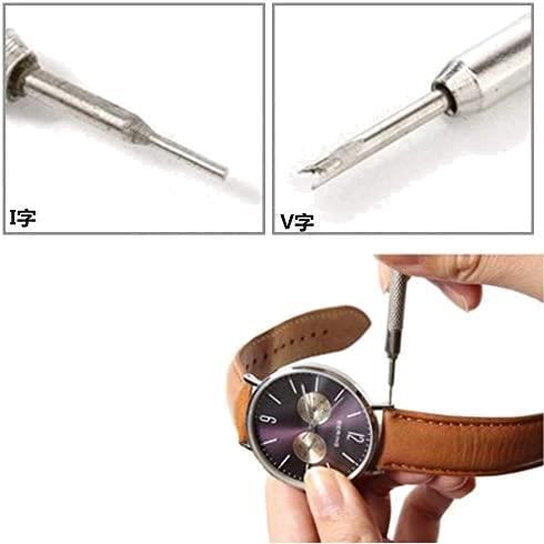 腕時計バネ棒 パーツ バネ棒 ベルトバネ棒セット 18サイズ（8mm~25mm ）ステンレス製 時計用工具 交換 修理キット_画像5