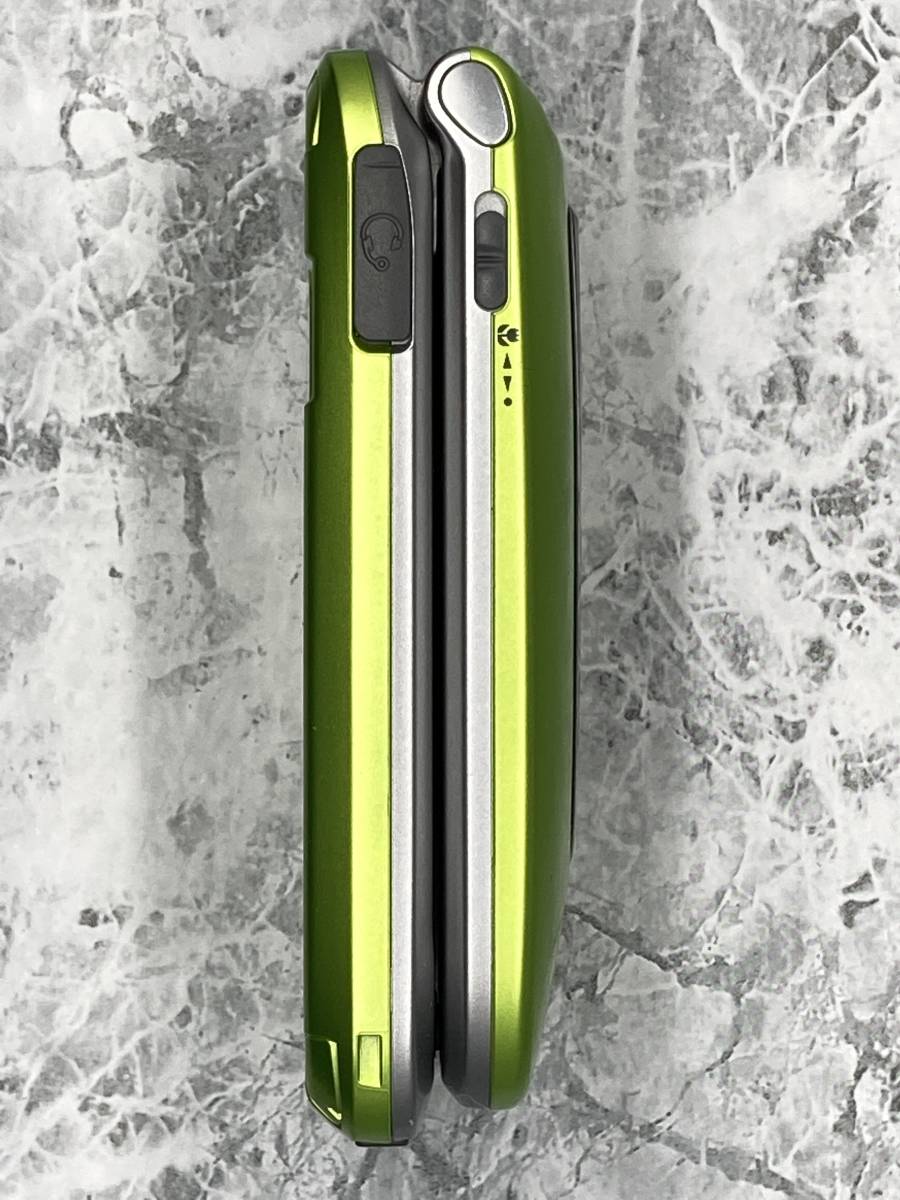 [ редкий ]docomo FOMA Fujitsu F900i lime зеленый ( прекрасный товар mok)