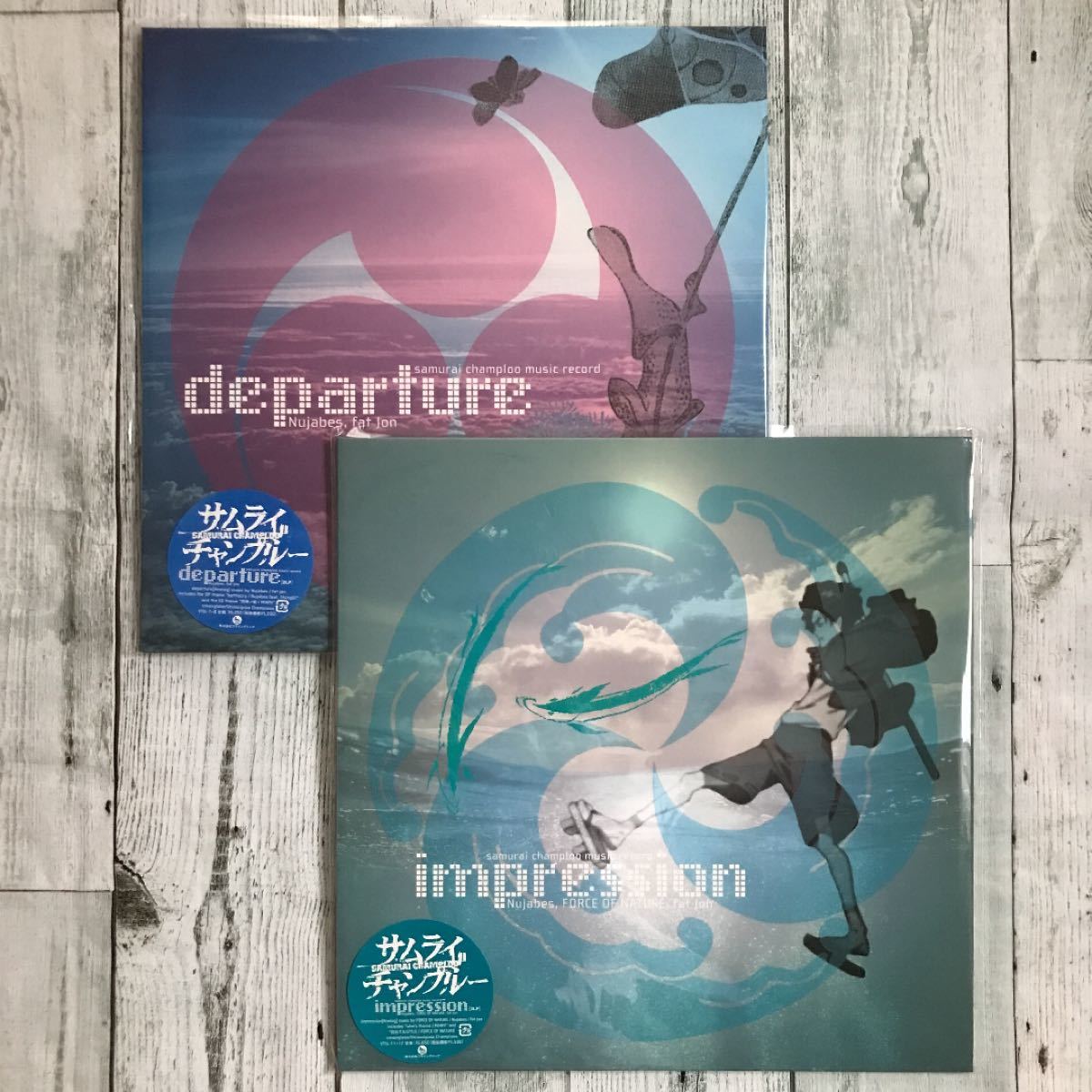PayPayフリマ｜【未使用 限定LPセット】 正規再発盤 Samurai Champloo departure/Impression/NUJABES