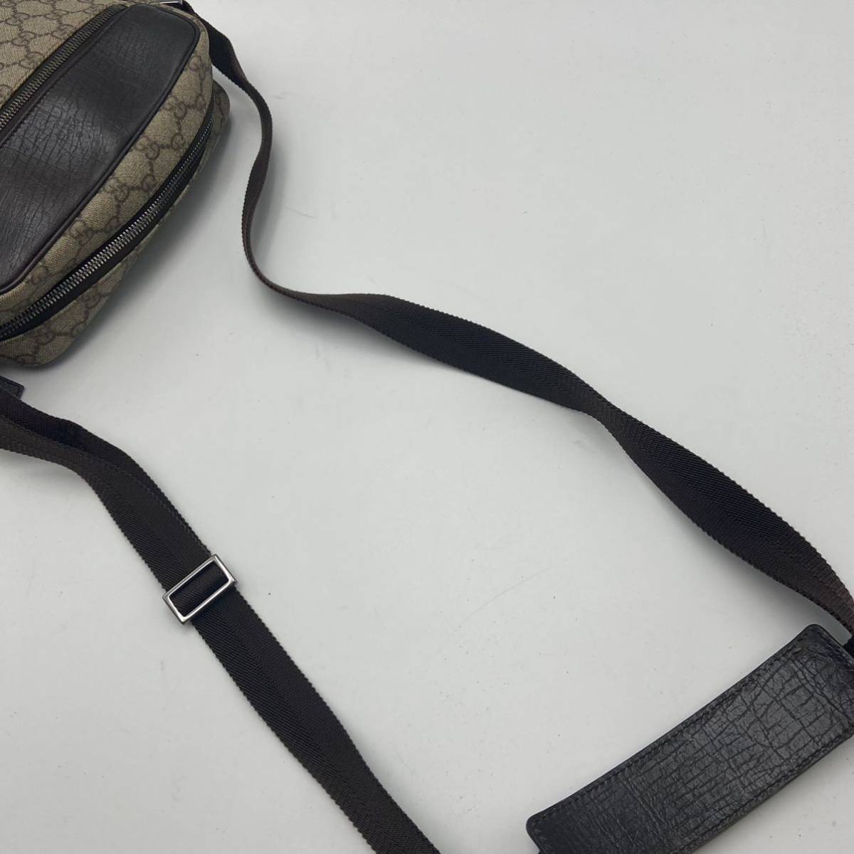1円《極美品》グッチ GUCCI ショルダーバッグ GGスプリーム PVC 1円《極美品》グッチ GUCCI ショルダーバッグ GGスプリーム PVC