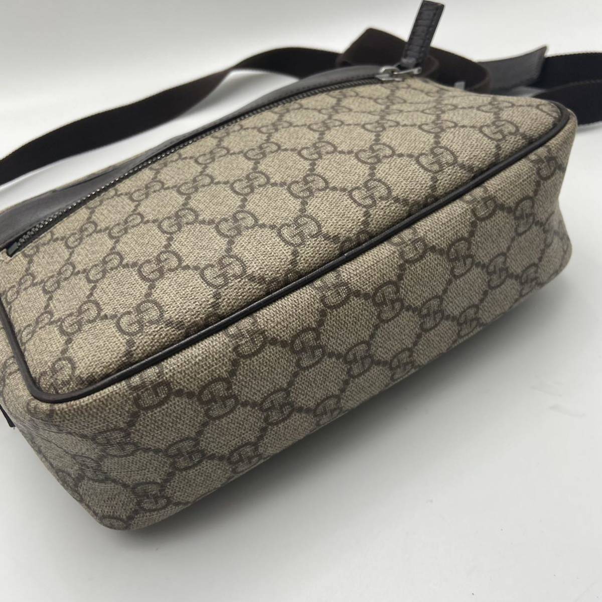 1円《極美品》グッチ GUCCI ショルダーバッグ GGスプリーム PVC 1円《極美品》グッチ GUCCI ショルダーバッグ GGスプリーム PVC