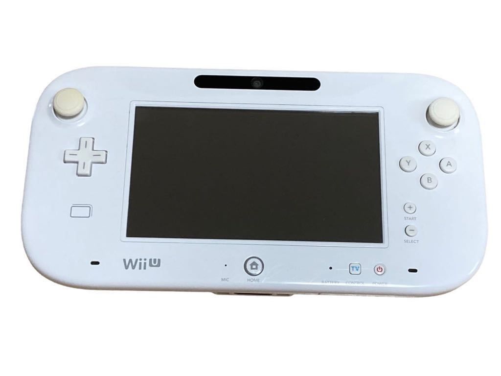 【動作確認済】 Nintendo 任天堂 WiiU 本体 WUP-101 32GB ゲームパッド WUP-010