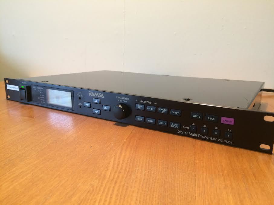 Panasonic RAMSA デジタルマルチプロセッサー WZ-DM35 Panasonic RAMSA デジタルマルチプロセッサー WZ-DM35