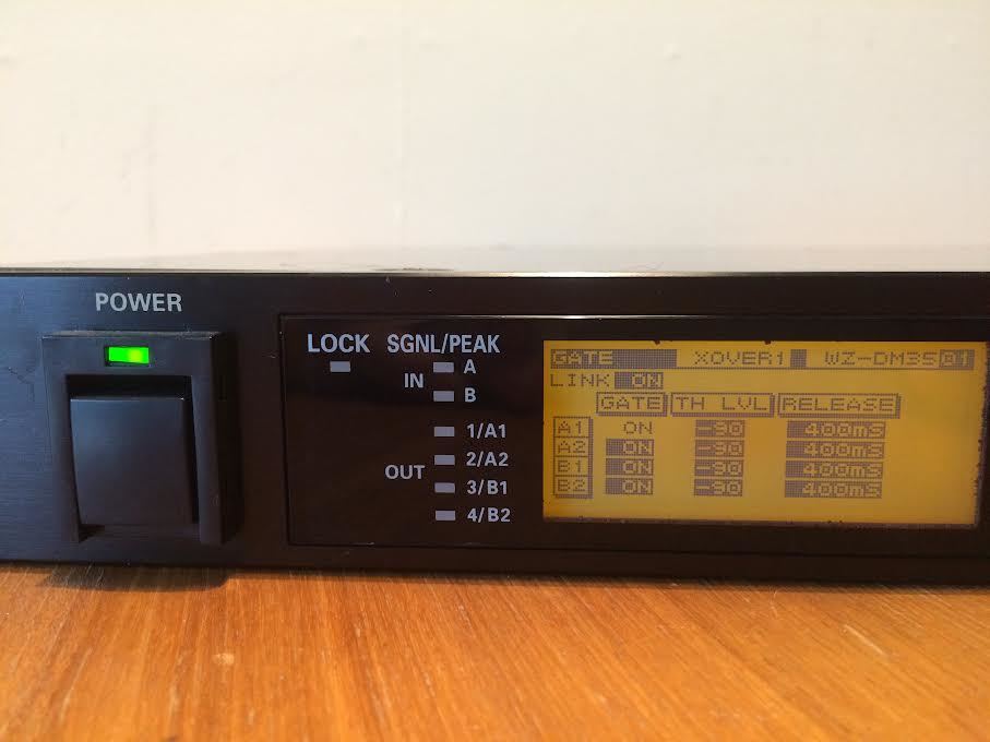 Panasonic RAMSA デジタルマルチプロセッサー WZ-DM35 Panasonic RAMSA デジタルマルチプロセッサー WZ-DM35