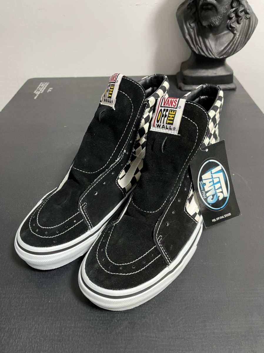 VANS 旧タグ SK8-HI チェッカーフラッグ 28 5cm 未使用|Yahoo VANS 旧タグ SK8-HI チェッカーフラッグ 28 5cm 未使用|Yahoo