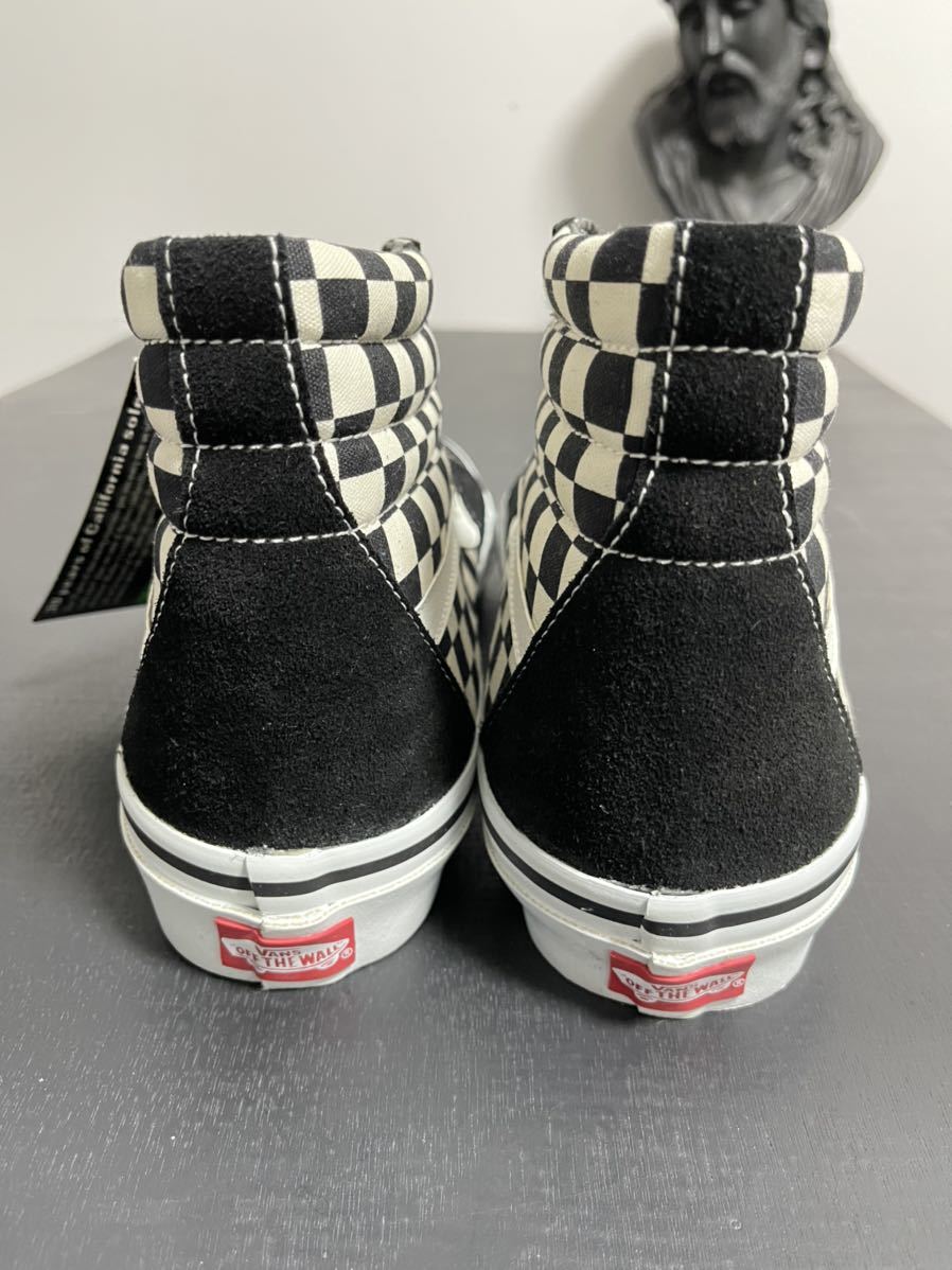 VANS 旧タグ SK8-HI チェッカーフラッグ 28 5cm 未使用|Yahoo VANS 旧タグ SK8-HI チェッカーフラッグ 28 5cm 未使用|Yahoo