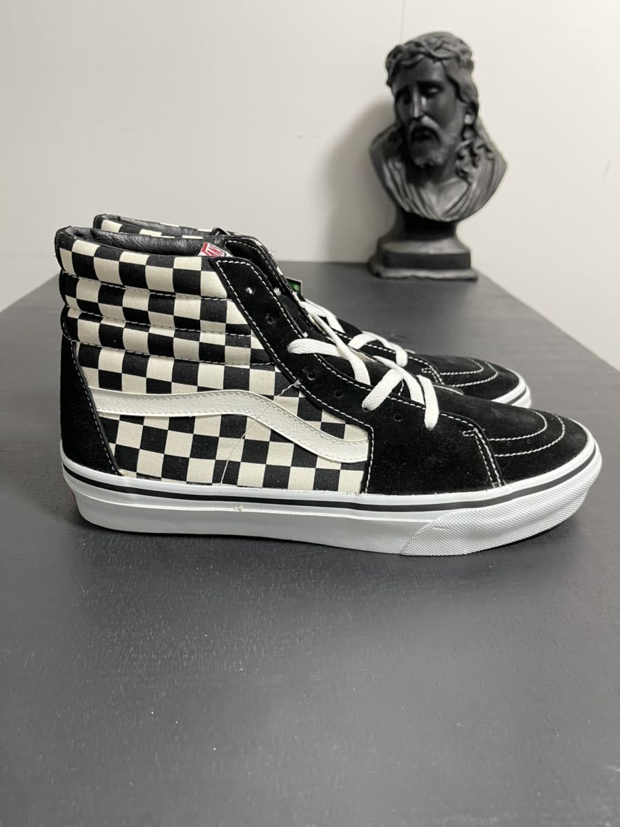 VANS 旧タグ SK8-HI チェッカーフラッグ 28 5cm 未使用|Yahoo VANS 旧タグ SK8-HI チェッカーフラッグ 28 5cm 未使用|Yahoo