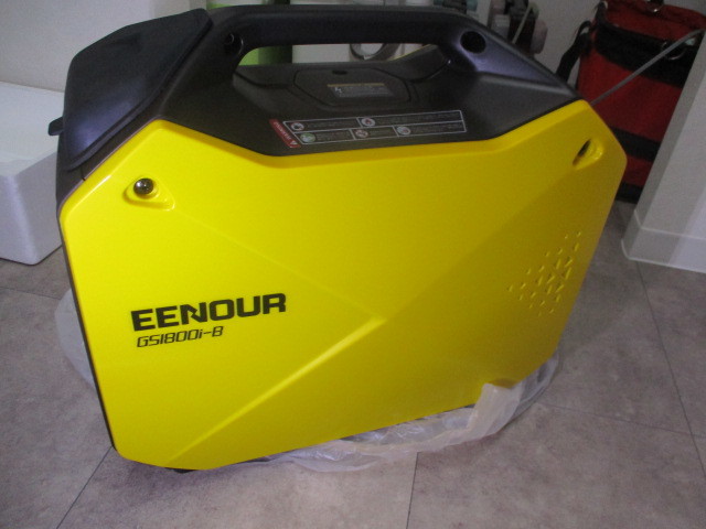 EENOUR インバーター発電機 GS1800i-B カセットボンベ式 【日本限定モデル】 EENOUR インバーター発電機 GS1800i-B カセットボンベ式 【日本限定モデル】