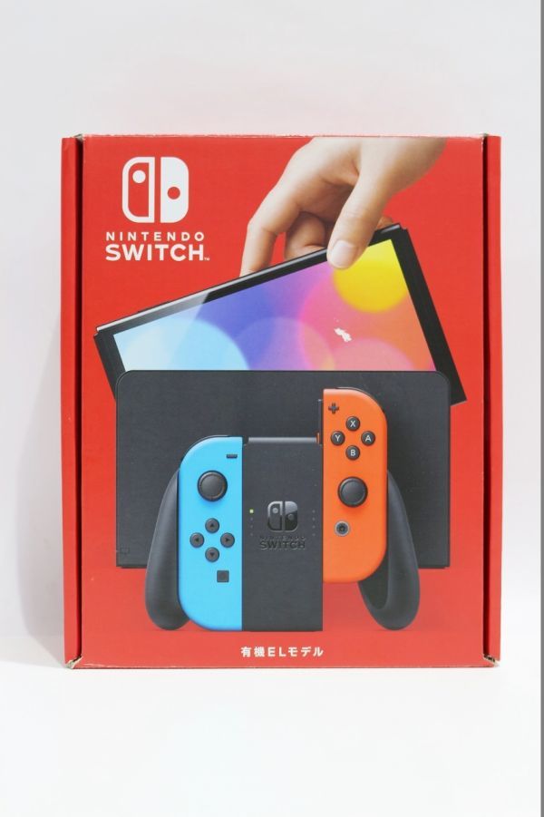 W618H 049 Nintendo Switch ニンテンドースイッチ 有機ELモデル ネオン