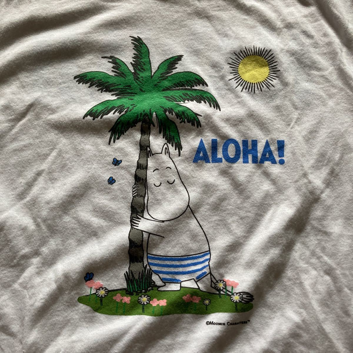 美品☆MOOMIN SHOP HAWAII☆Tシャツ ムーミン　ハワイ　サイズXS ALOHA_画像2