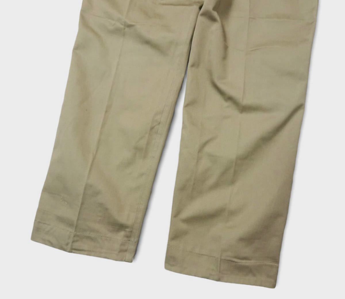 デッドストック50~60s M-52 フランス軍 チノパン size 80L