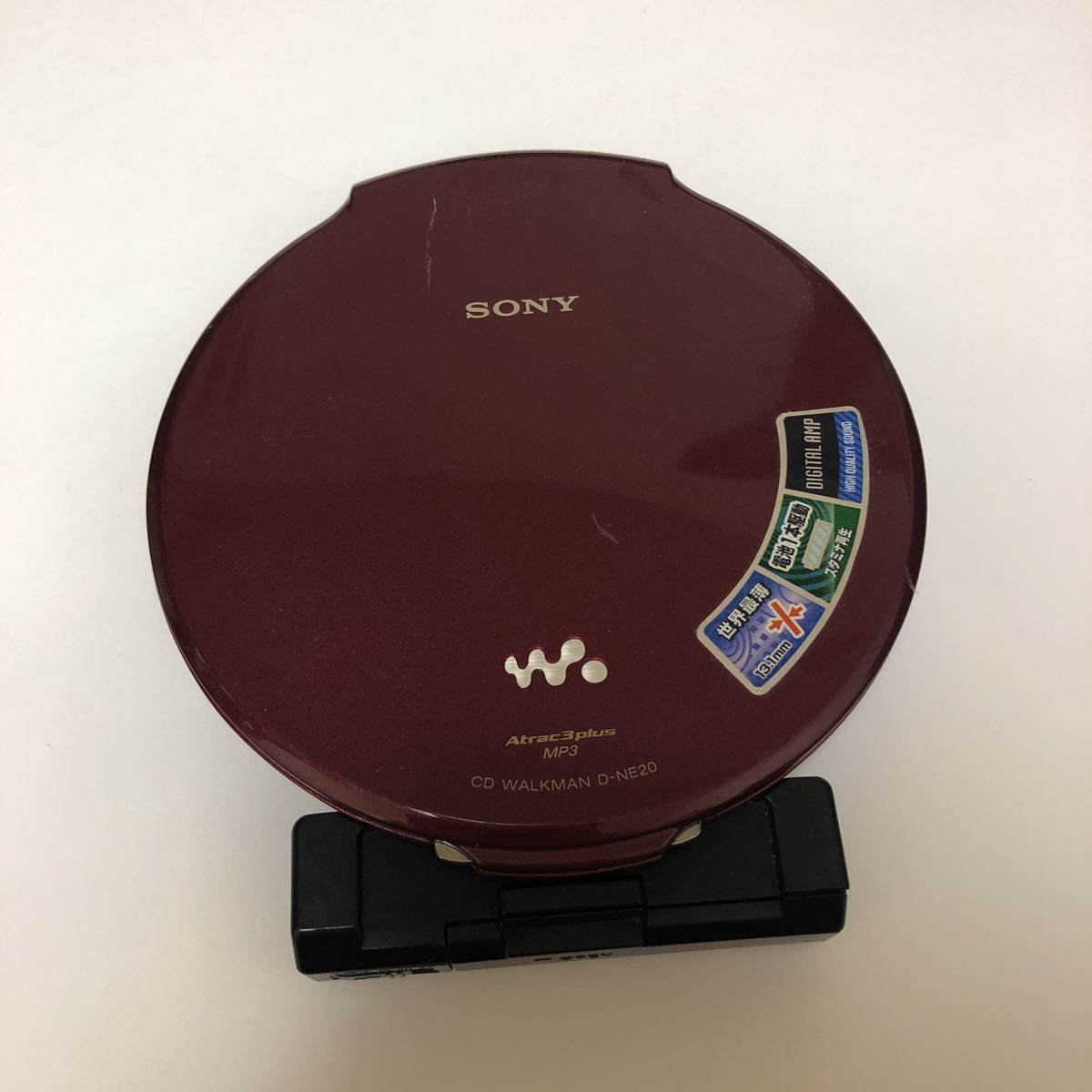 ジャンク】SONY ソニー D-NE20 CDウォークマン MP3 ポータブルCD