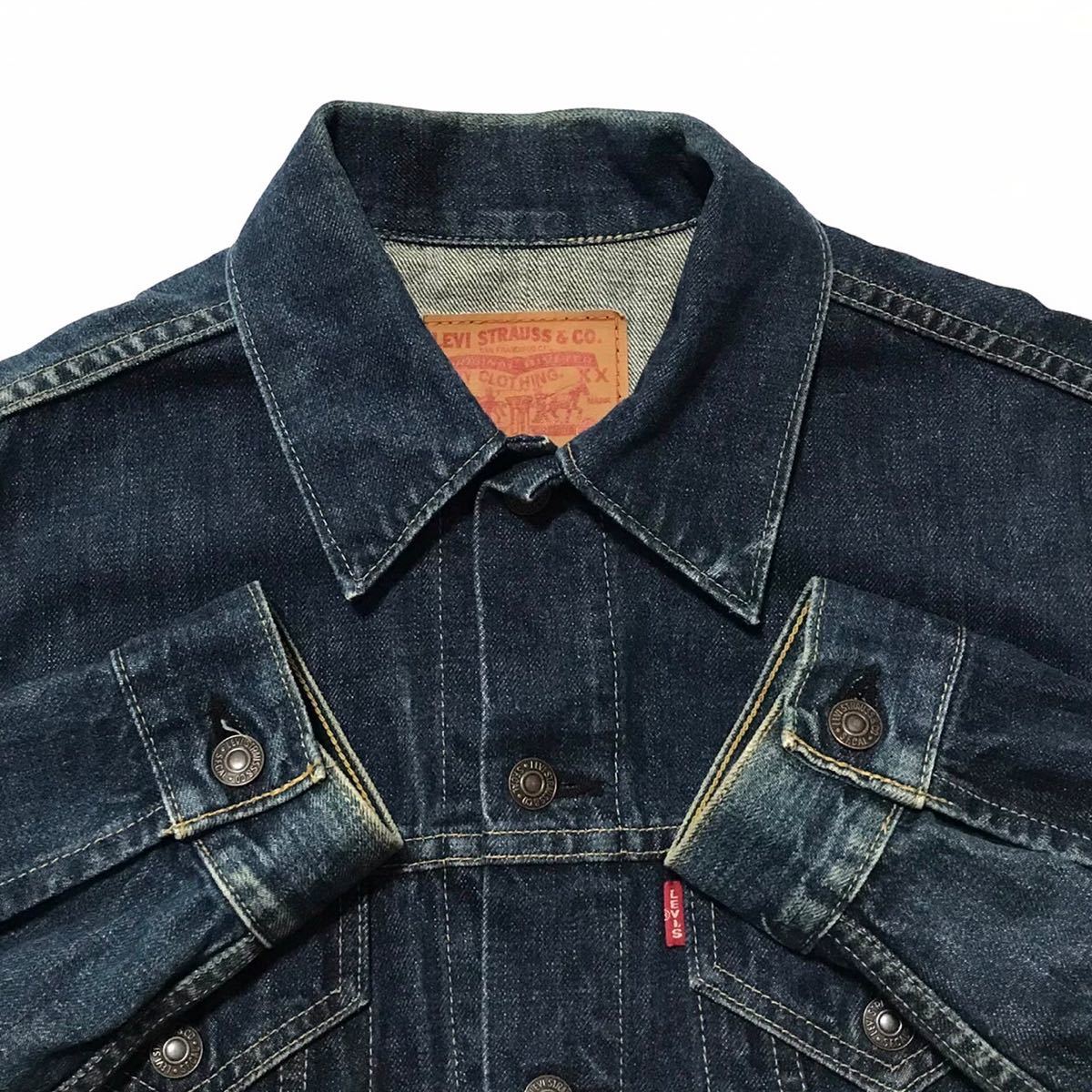 希少 日本製 ジージャン 復刻 リーバイス Levi's L Gジャン 希少 日本製 ジージャン 復刻 リーバイス Levi's L Gジャン