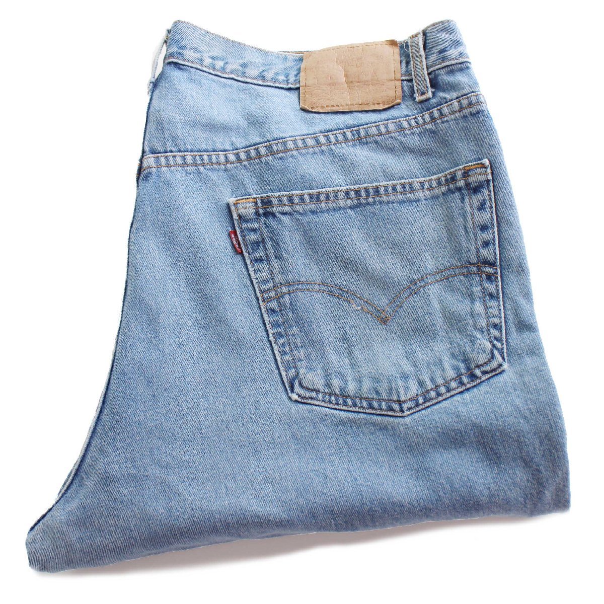 ★00s Levi'sリーバイス 550 デニムパンツ w42 L32★SDP1307 オールド ジーンズ テーパード ルーズ ワイド バギー ビッグサイズ_画像1