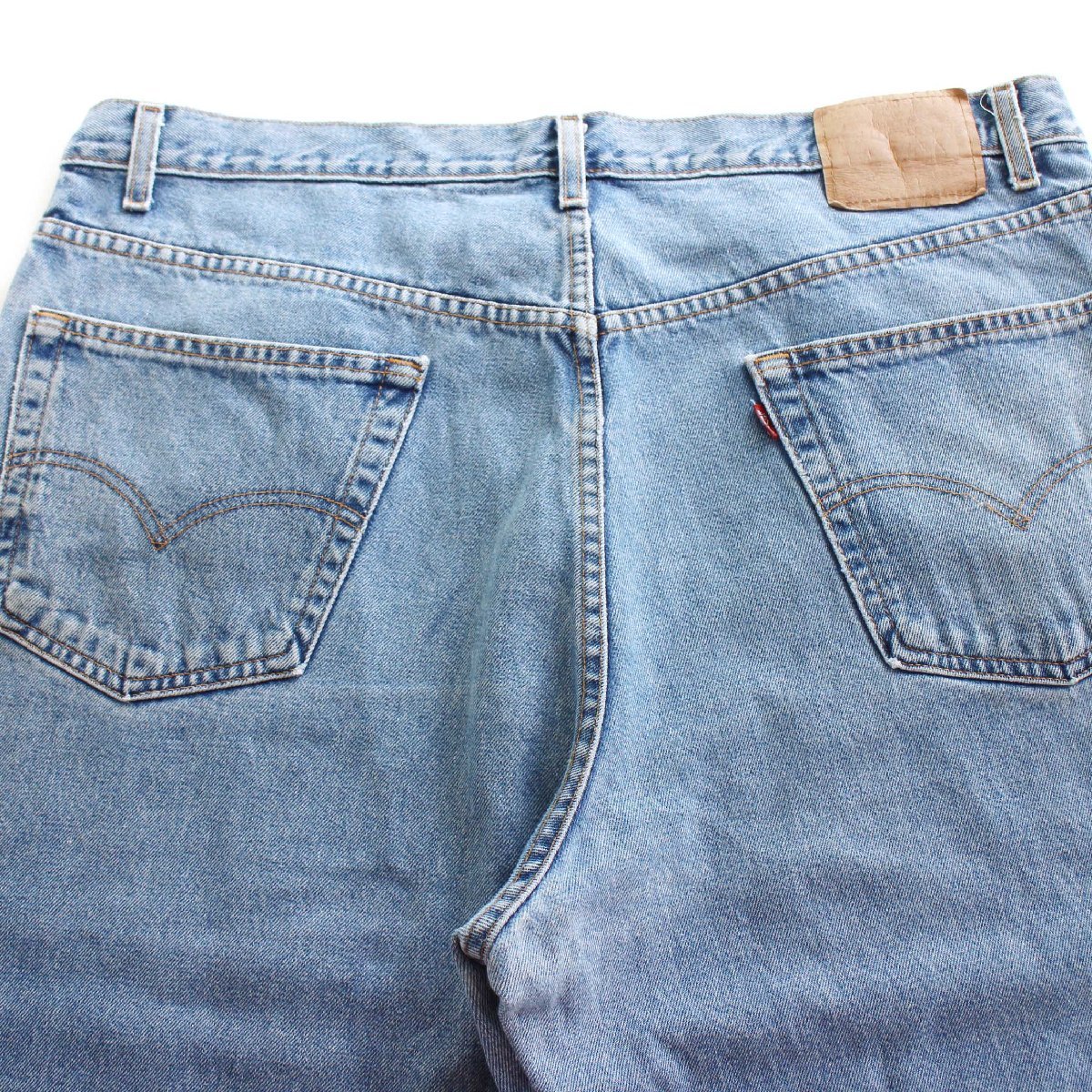 ★00s Levi'sリーバイス 550 デニムパンツ w42 L32★SDP1307 オールド ジーンズ テーパード ルーズ ワイド バギー ビッグサイズ_画像5