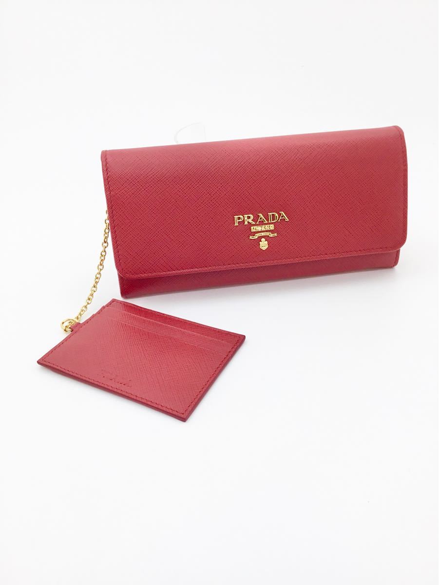 国産NEW PRADA - プラダ 長財布 ロングウォレット SAFFIANO METAL 美品