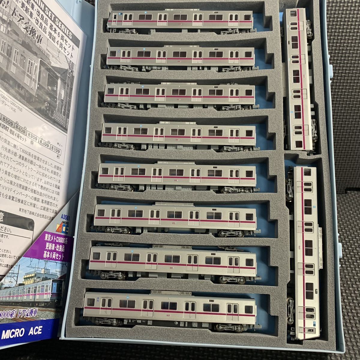 Yahoo!オークション - マイクロエース 東京メトロ 8000系 更新車 Yahoo!オークション - マイクロエース 東京メトロ 8000系 更新車