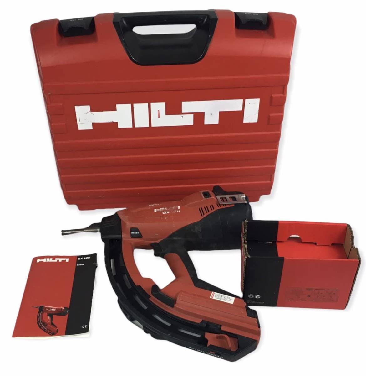 HY1007F HILTI ヒルティ GX120-ME 電気・機械設備用 ガス式鋲打機 www
