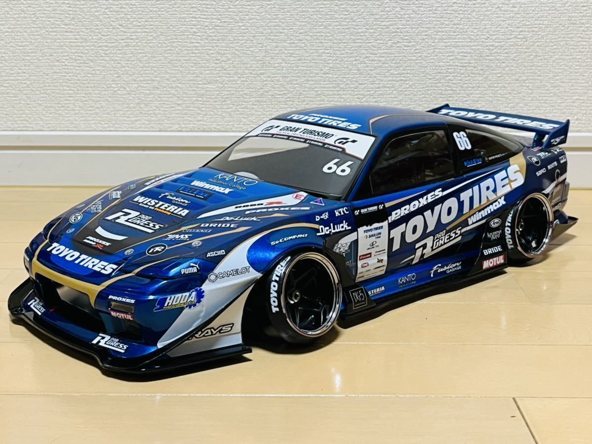 季節のおすすめ商品 ReveD Wisteria 180SX ラジコンボディ NISSAN