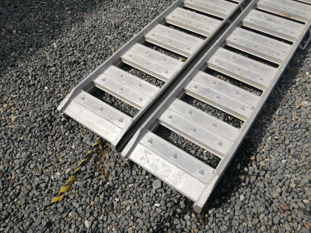  aluminium bridge 2100×300 800kg aluminium ladder tractor rice planting machine agricultural machinery and equipment bike transportation loading Trampo 