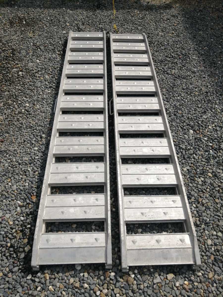  aluminium bridge 2100×300 800kg aluminium ladder tractor rice planting machine agricultural machinery and equipment bike transportation loading Trampo 